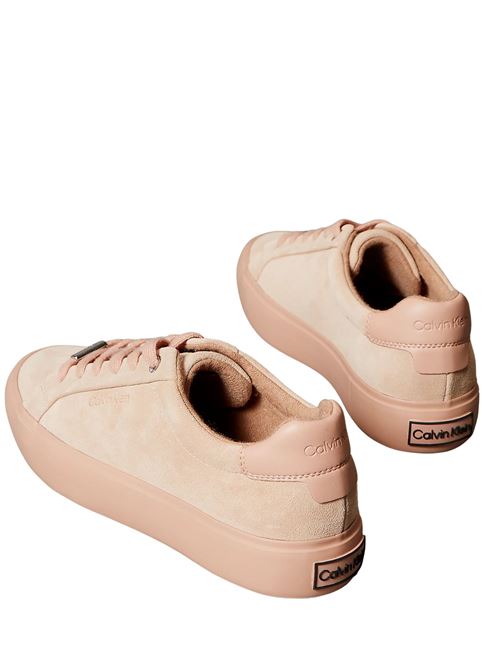 Sneaker in pelle rosa Calvin Klein | HW0HW026790JW